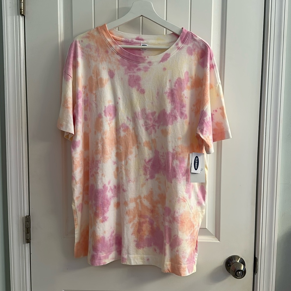 Old Navy cotton tie dye tee